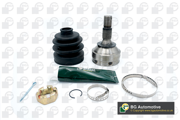 ШРКШ зовн. (25/34z L134mm) Berlingo/Partner 1.6/1.8/1.9/2.0 D/HDI 96- (-ABS) (к-кт)